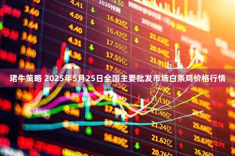 珺牛策略 2025年5月25日全国主要批发市场白条鸡价格行情