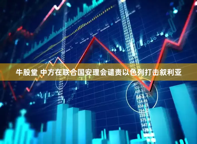 牛股堂 中方在联合国安理会谴责以色列打击叙利亚